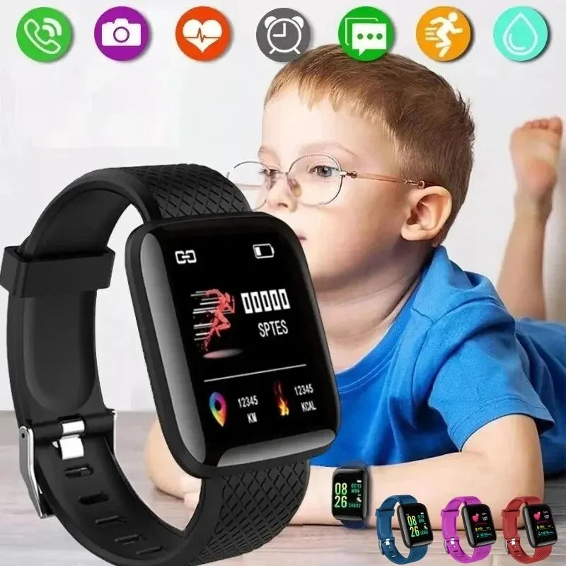 Smart Watch Sport Fitness Kids Clock 2024 Children Watches For Girls Boys