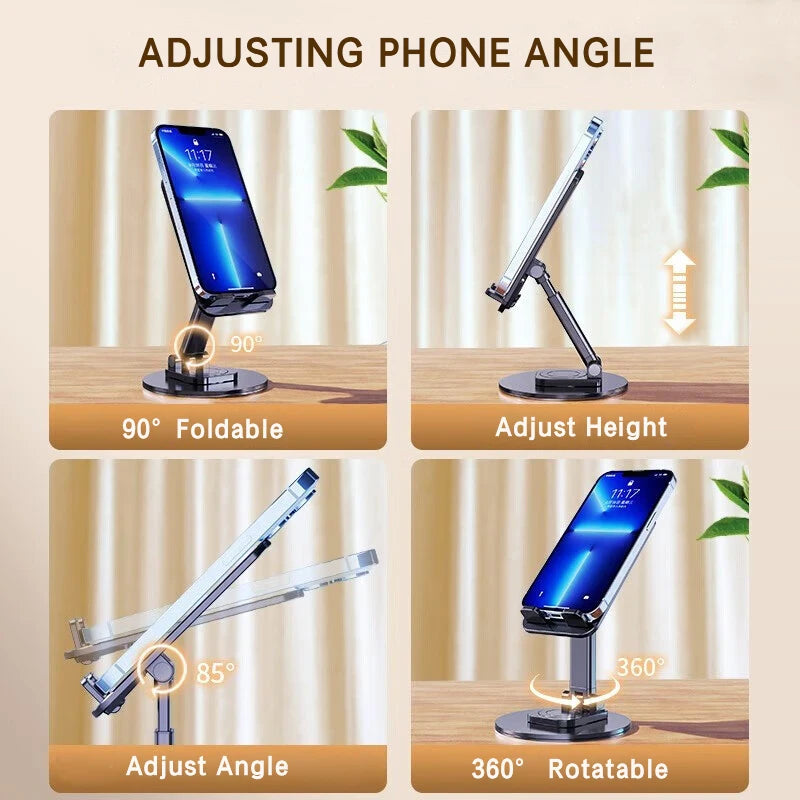 mobile stand Tablet Holder Adjustable Flexible Folding Lazy Desktop Live Cell Phone Tablet Mount Stand